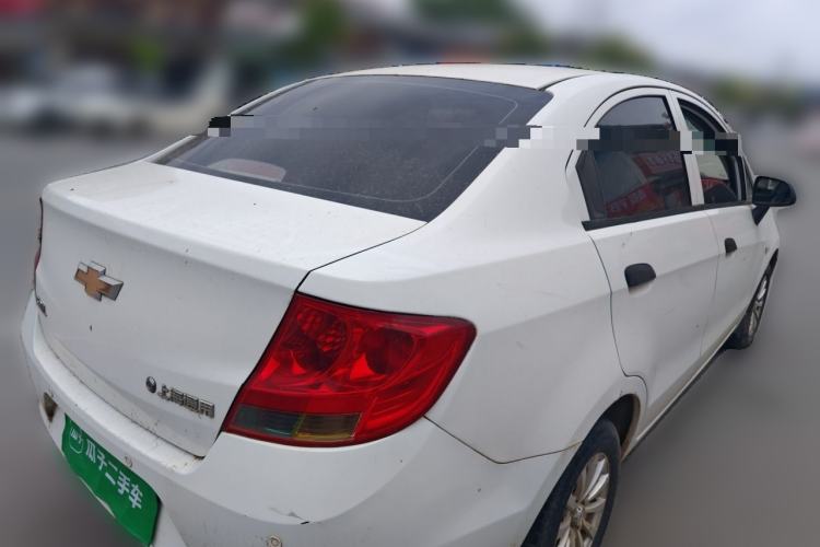 Used Chevrolet Sail 2013 Hatchback 1.2L Manual Warm Edition Rear Right 45 Deg