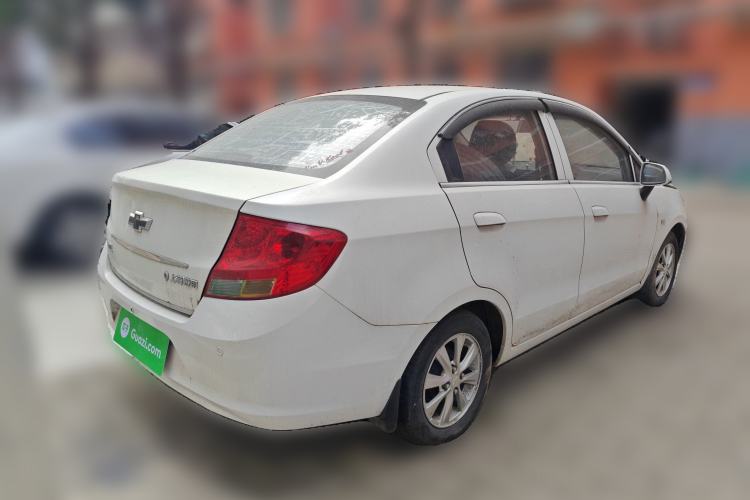 Used Chevrolet Sail 2013 Sedan 1.4L Manual - Youyi Happiness Edition Rear Right 45 Deg