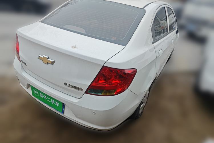 Used Chevrolet Sail 2013 Sedan 1.4L Manual - Youyi Happiness Edition Rear Right 45 Deg