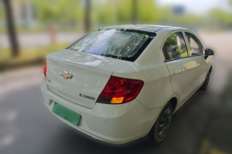 Used Chevrolet Sail 2013 Sedan 1.4L AMT Enjoy Edition Rear Right 45 Deg