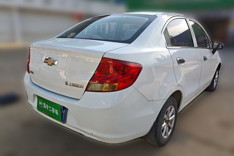 Used Chevrolet Sail 2013 Sedan 1.2L Manual Fashion Edition Rear Right 45 Deg