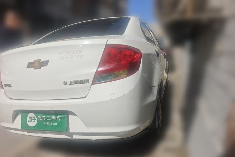 Used Chevrolet Sail 2013 Sedan 1.2L Manual Warm Edition Rear Right 45 Deg