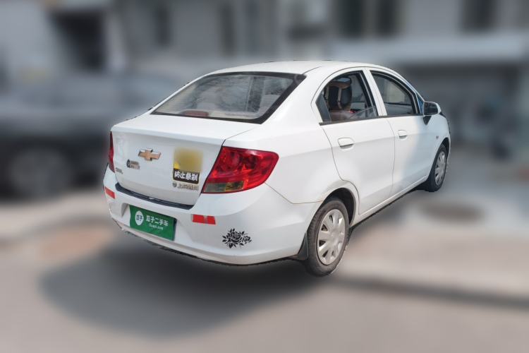 Used Chevrolet Sail 2013 Sedan 1.4L AMT Enjoy Edition Rear Right 45 Deg