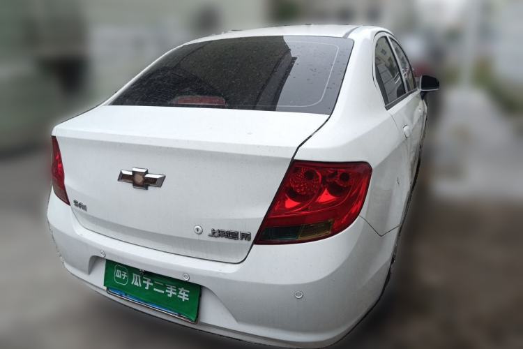 Used Chevrolet Sail 2013 Sedan 1.4L AMT Enjoy Edition Rear Right 45 Deg