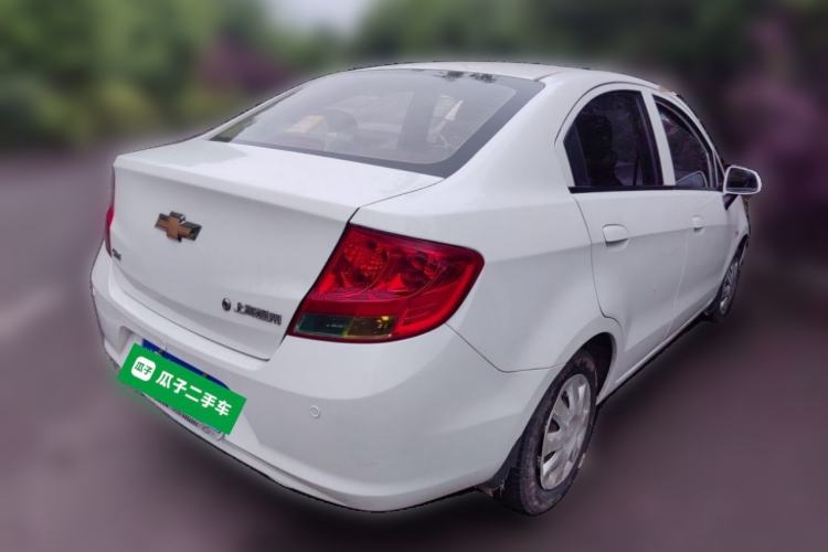 Used Chevrolet Sail 2013 Hatchback 1.4L Manual Enjoyment Edition Rear Right 45 Deg
