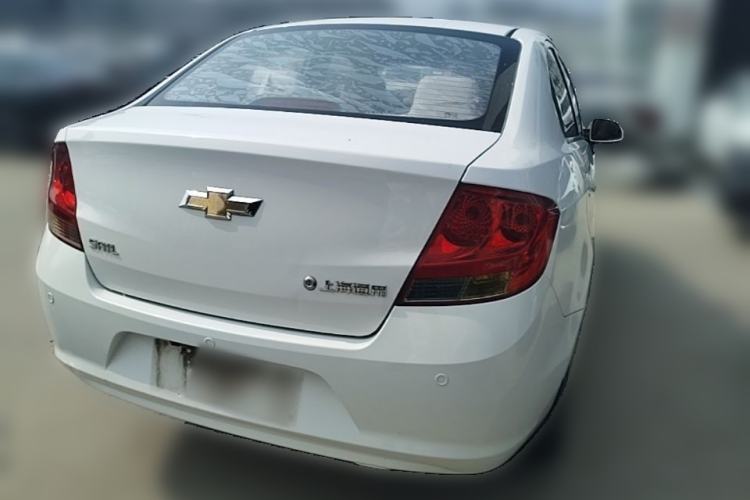 Used Chevrolet Sail 2013 Sedan 1.4L Manual - Youyi Happiness Edition Rear Right 45 Deg