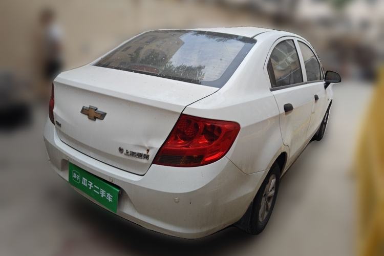 Used Chevrolet Sail 2013 Sedan 1.2L Manual Fashion Edition Rear Right 45 Deg