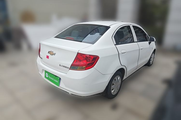 Used Chevrolet Sail 2013 Hatchback 1.4L Manual Enjoyment Edition Rear Right 45 Deg