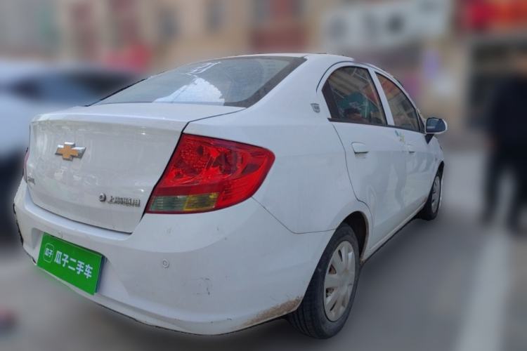 Used Chevrolet Sail 2013 Sedan 1.4L Manual - Youyi Happiness Edition Rear Right 45 Deg