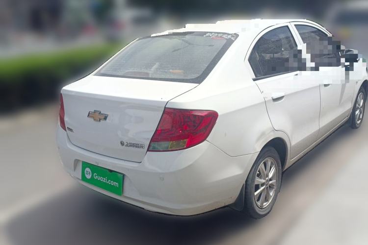 Used Chevrolet Sail 2013 Sedan 1.4L Manual - Youyi Happiness Edition Rear Right 45 Deg