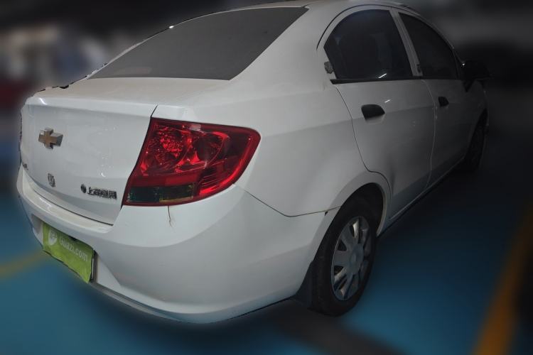Used Chevrolet Sail 2013 Sedan 1.2L AMT Ideal Edition Rear Right 45 Deg