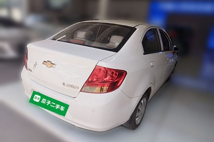 Used Chevrolet Sail 2013 Sedan 1.4L Manual Elegance Edition Rear Right 45 Deg