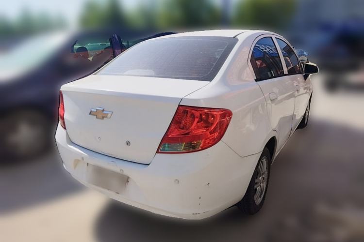 Used Chevrolet Sail 2013 Sedan 1.4L Manual Happiness Edition II Rear Right 45 Deg