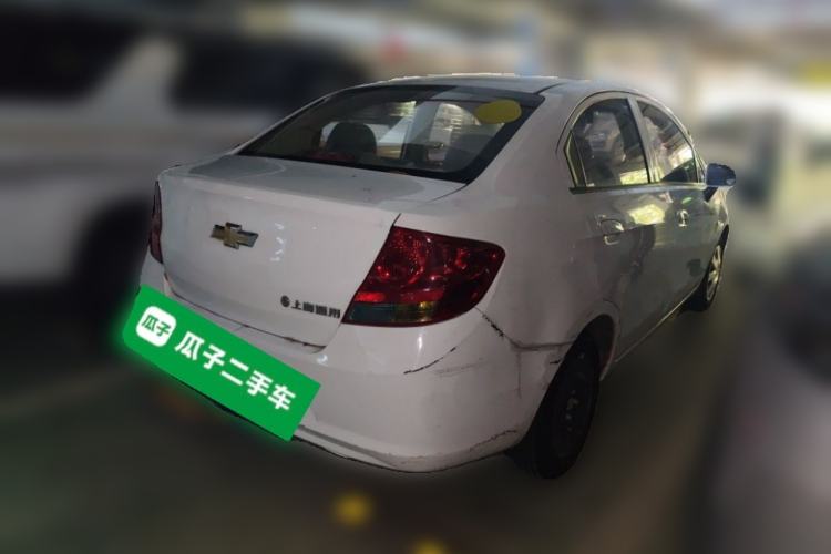 Used Chevrolet Sail 2013 Sedan 1.4L AMT Enjoy Edition Rear Right 45 Deg