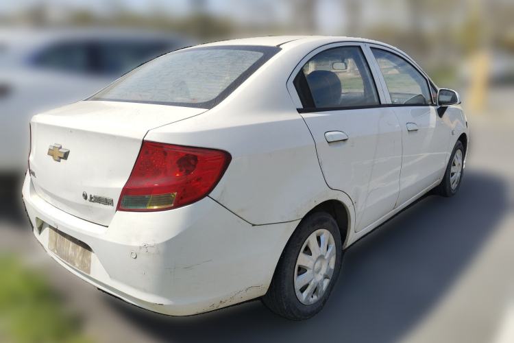 Used Chevrolet Sail 2013 Sedan 1.4L Manual - Youyi Happiness Edition Rear Right 45 Deg