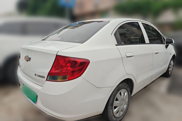 Used Chevrolet Sail 2013 Sedan 1.4L AMT Enjoy Edition Rear Right 45 Deg
