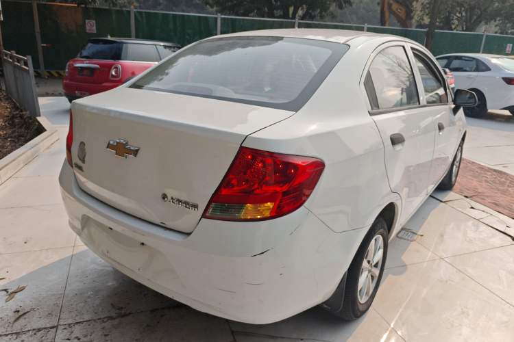 Used Chevrolet Sail 2013 Sedan 1.2L Manual Fashion Edition Rear Right 45 Deg