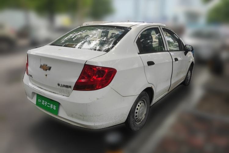 Used Chevrolet Sail 2013 Sedan 1.2L Manual Fashion Edition Rear Right 45 Deg