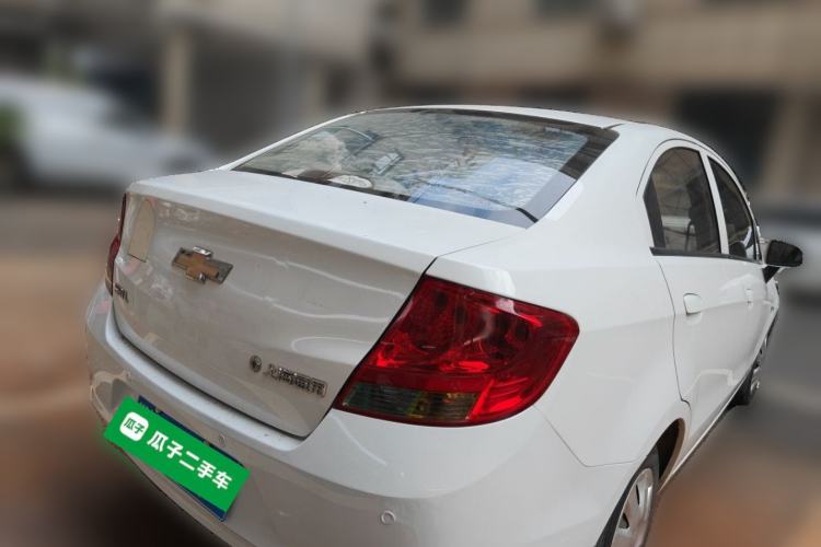 Used Chevrolet Sail 2013 Sedan 1.4L AMT Enjoy Edition Rear Right 45 Deg
