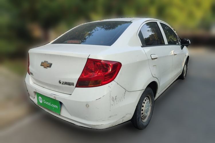 Used Chevrolet Sail 2013 Sedan 1.2L Manual Fashion Edition Rear Right 45 Deg