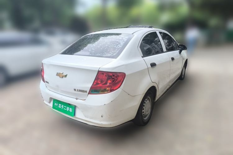 Used Chevrolet Sail 2013 Sedan 1.2L Manual Fashion Edition Rear Right 45 Deg