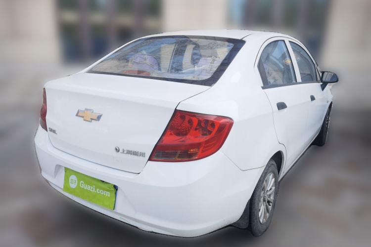 Used Chevrolet Sail 2013 Sedan 1.2L Manual Warm Edition Rear Right 45 Deg