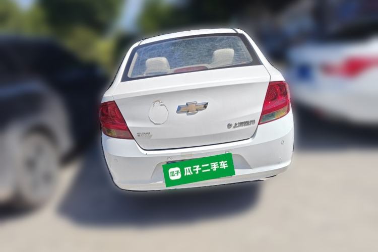 Used Chevrolet Sail 2013 Sedan 1.2L Manual Fashionable Happiness Edition Rear