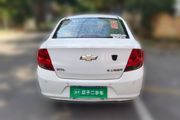 Used Chevrolet Sail 2013 Sedan 1.2L Manual Fashionable Happiness Edition Rear