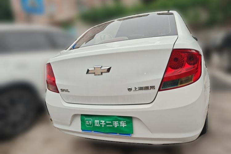 Used Chevrolet Sail 2013 Sedan 1.4L AMT Enjoy Edition Rear