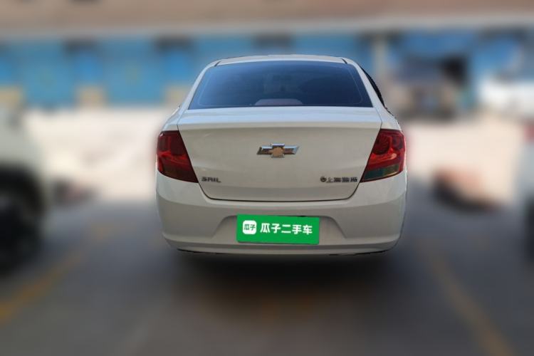 Used Chevrolet Sail 2013 Sedan 1.2L Manual Fashionable Happiness Edition Rear