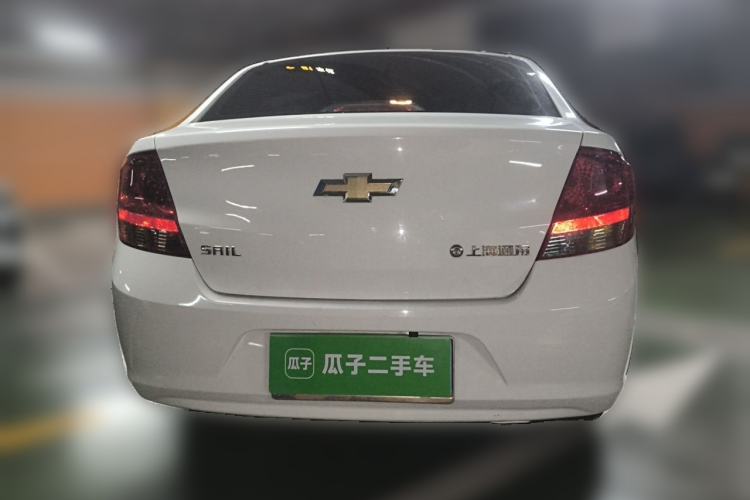 Used Chevrolet Sail 2013 Sedan 1.2L Manual Fashion Edition Rear