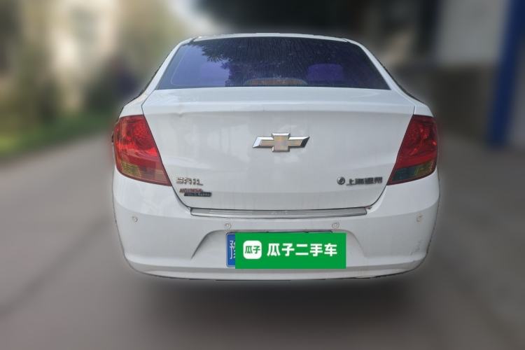 Used Chevrolet Sail 2013 Sedan 1.4L Manual Ideal Happiness Edition Rear