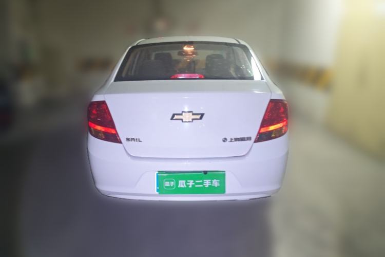 Used Chevrolet Sail 2013 Sedan 1.2L Manual Fashionable Happiness Edition Rear