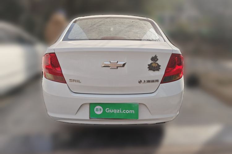 Used Chevrolet Sail 2013 Sedan 1.2L Manual Fashionable Happiness Edition Rear