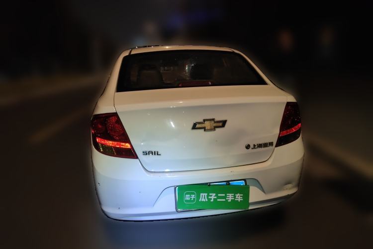 Used Chevrolet Sail 2013 Sedan 1.2L Manual Fashionable Happiness Edition Rear