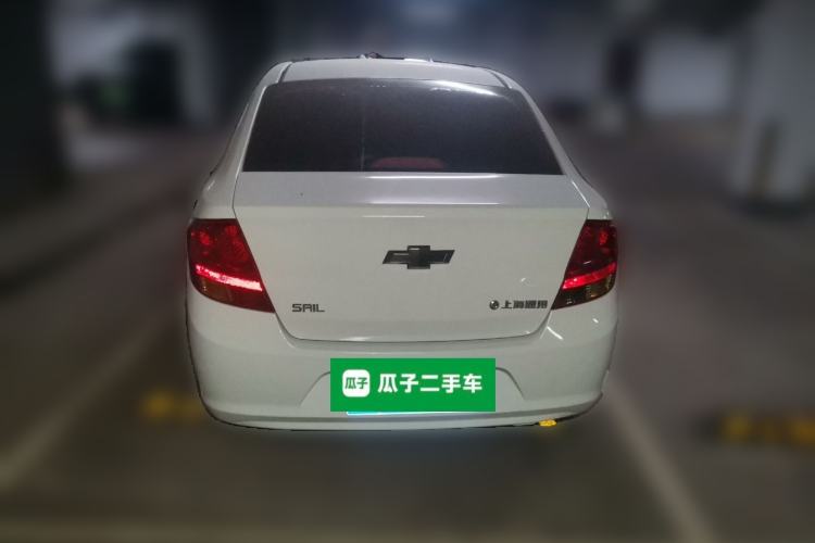 Used Chevrolet Sail 2013 Sedan 1.2L Manual Fashionable Happiness Edition Rear