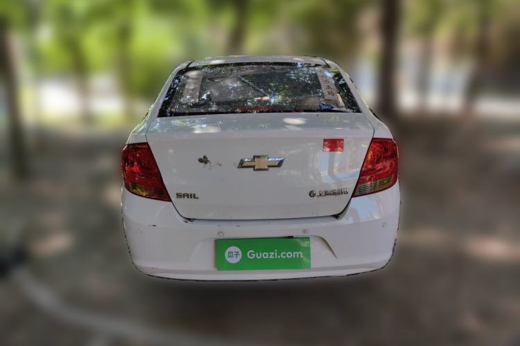 Used Chevrolet Sail 2013 Sedan 1.2L Manual Fashion Edition Rear