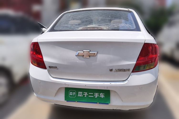 Used Chevrolet Sail 2013 Sedan 1.4L Manual Elegance Edition Rear