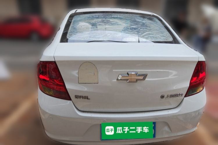 Used Chevrolet Sail 2013 Sedan 1.4L AMT Enjoy Edition Rear