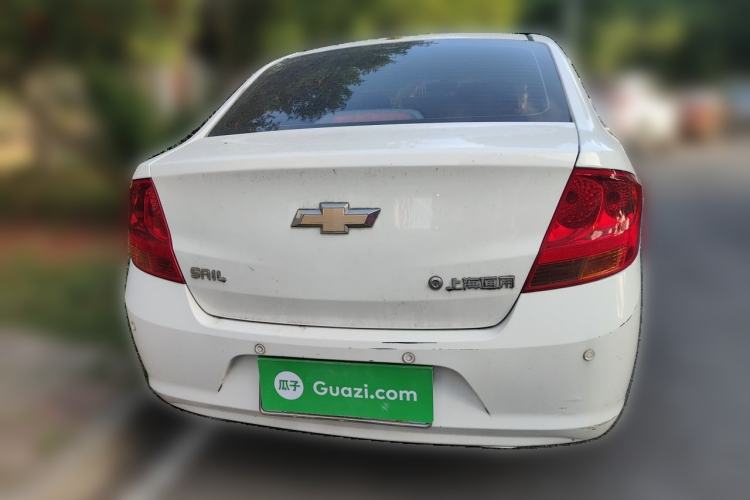 Used Chevrolet Sail 2013 Sedan 1.2L Manual Fashion Edition Rear
