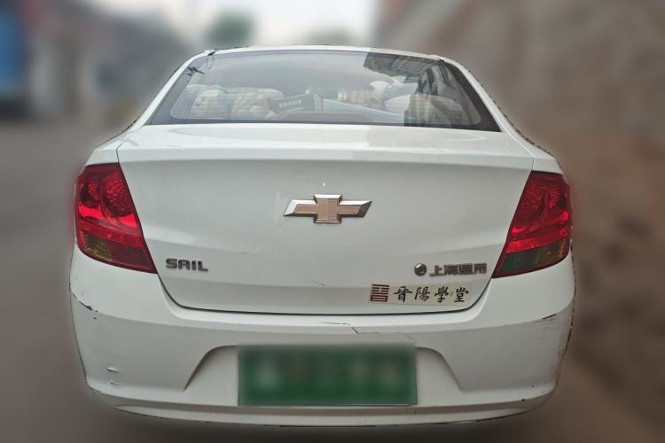 Used Chevrolet Sail 2013 Sedan 1.2L Manual Fashionable Happiness Edition Rear