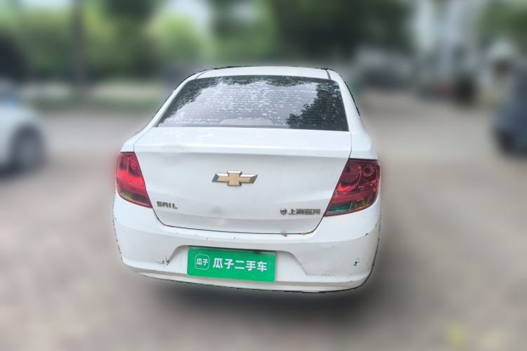 Used Chevrolet Sail 2013 Sedan 1.2L Manual Fashion Edition Rear