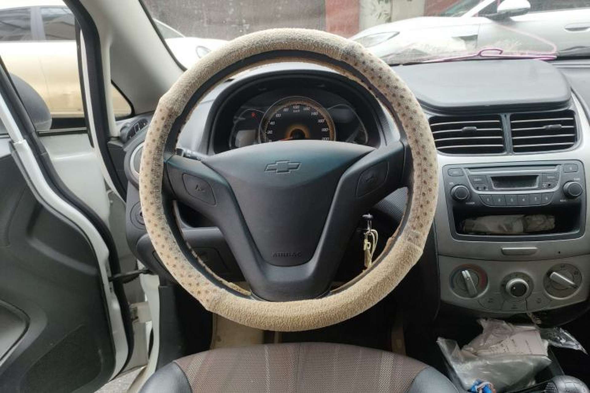 Used Chevrolet Sail 2013 Sedan 1.2L Manual Fashionable Happiness Edition Steering Wheel
