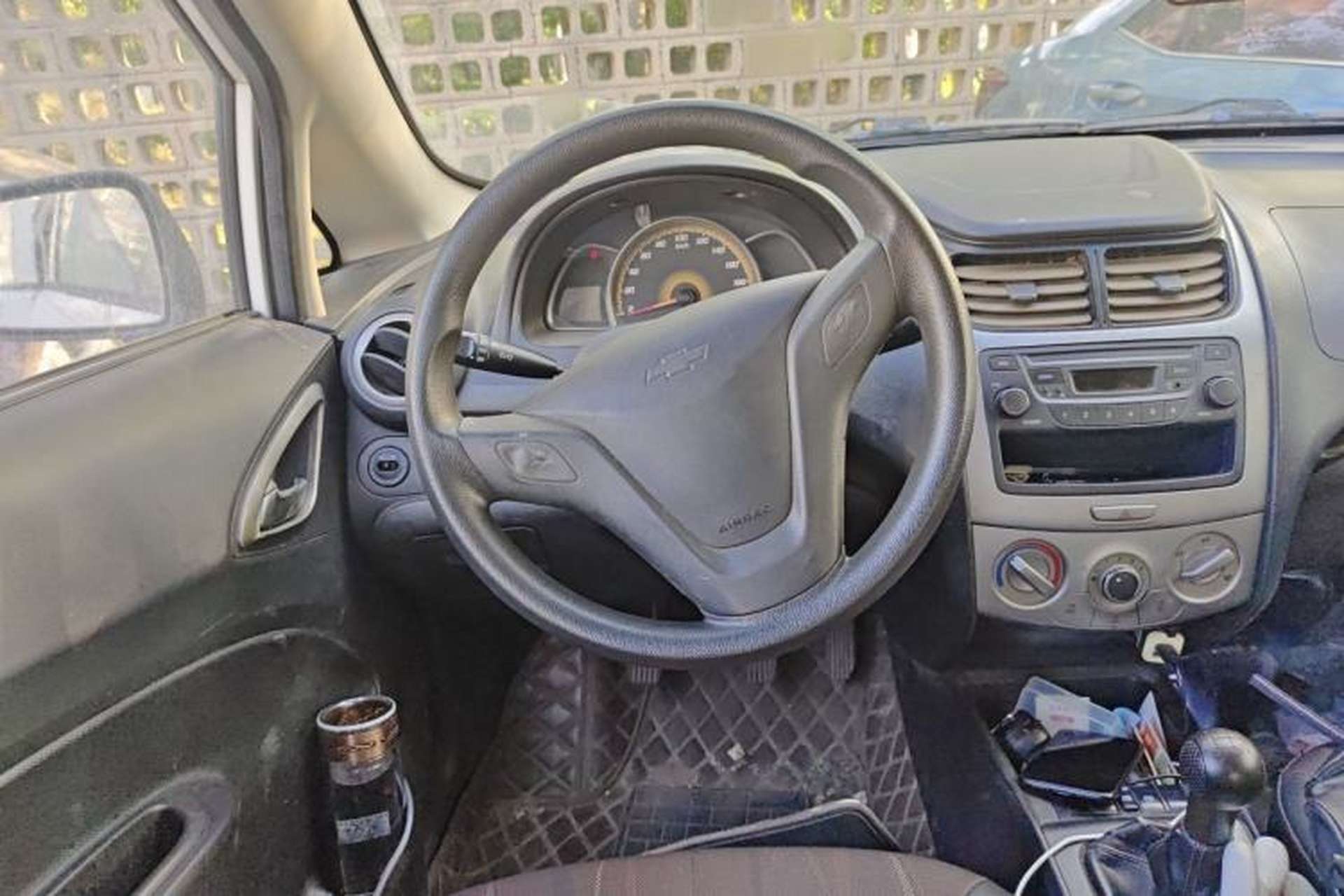 Used Chevrolet Sail 2013 Sedan 1.2L Manual Fashionable Happiness Edition Steering Wheel