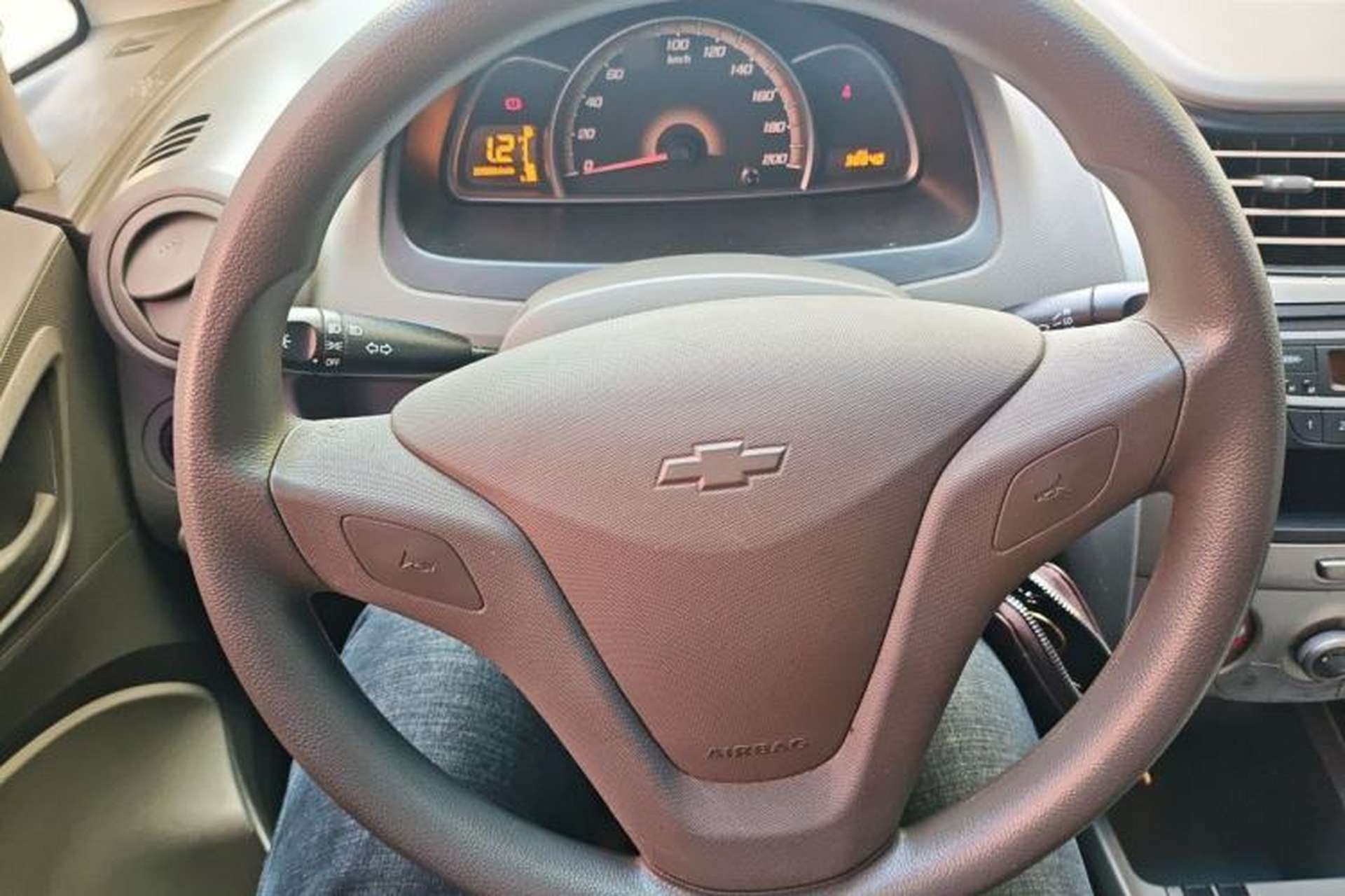 Used Chevrolet Sail 2013 Sedan 1.4L Manual Ideal Edition Steering Wheel