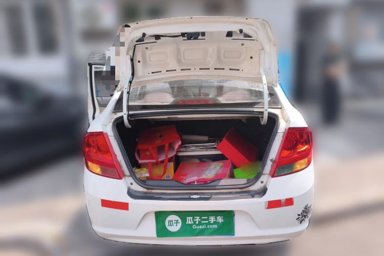 Used Chevrolet Sail 2013 Sedan 1.4L AMT Enjoy Edition Trunk