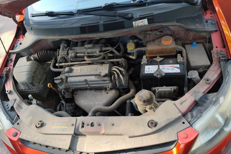 Used Chevrolet Sail 2013 Sedan 1.2L Manual Fashionable Happiness Edition Engine Bay