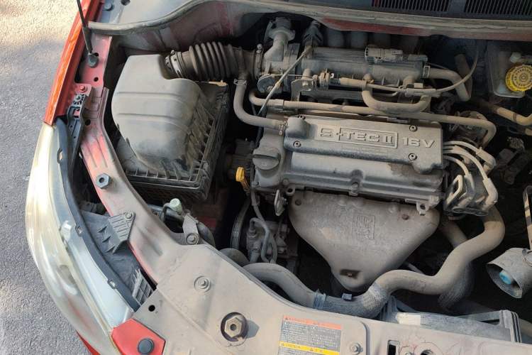 Used Chevrolet Sail 2013 Sedan 1.2L Manual Fashionable Happiness Edition Engine Bay Right