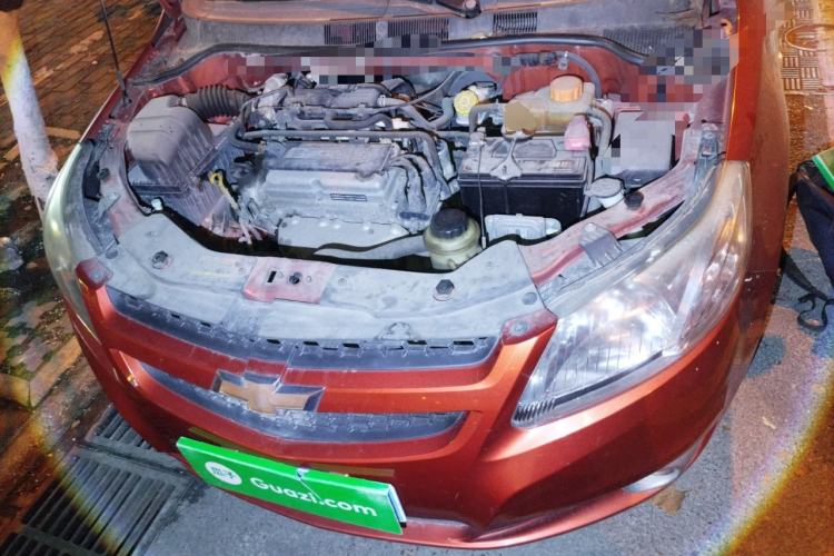 Used Chevrolet Sail 2013 Sedan 1.2L Manual Fashionable Happiness Edition Engine Bay