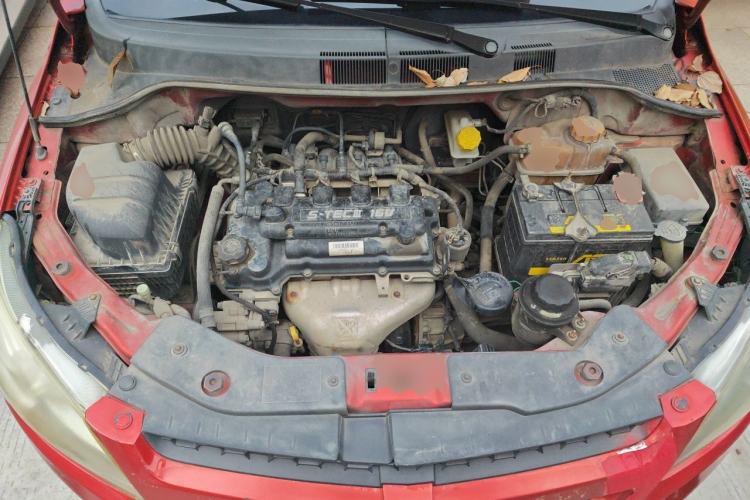 Used Chevrolet Sail 2013 Sedan 1.4L Manual Happiness Edition II Engine Bay